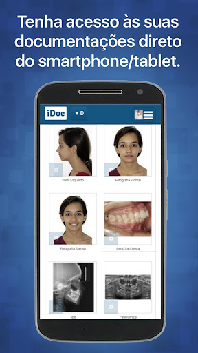 Android application iDoc Dentista screenshort