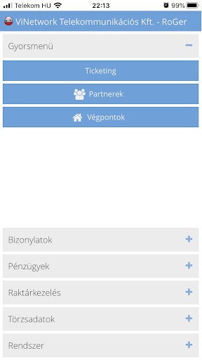 Android application IVRVINET screenshort
