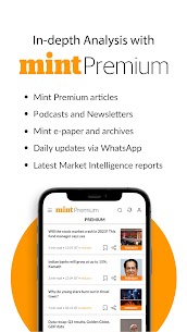 Mint Business News MOD APK 5.5.0 (Subscribed Unlocked) 4