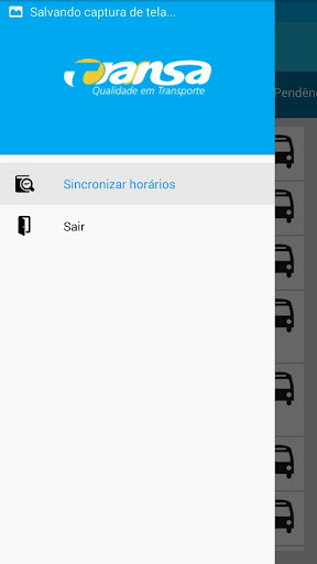 Android application Sistema Transa Transporte screenshort
