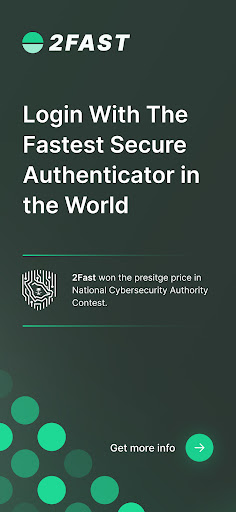 Android application 2FAST Authenticator screenshort