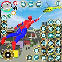 Spider Rope Hero City Rescue