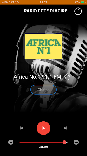 Radio Côte dIvoire Screen 3