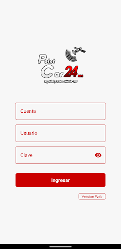 Android application Point Car 24 screenshort
