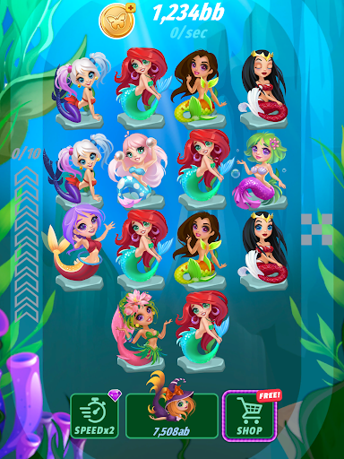 Fairy Merge! - Mermaid House - Puzzle - games