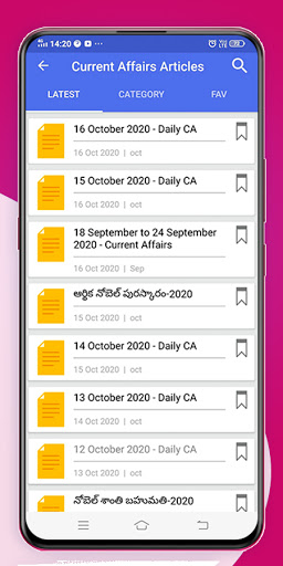 Telugu GK & Current Affairs Screenshot 2 - AppWisp.com