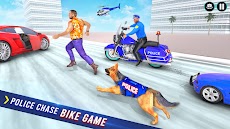 Police Dog Crime Bike Chaseのおすすめ画像2