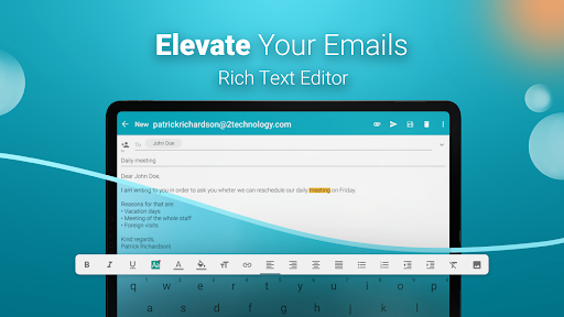 Screenshot of Email Aqua Mail - Fast, Secure