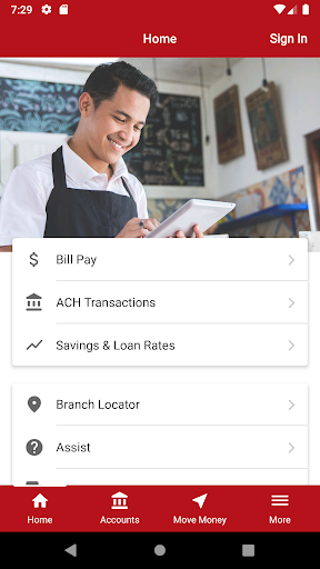 Quantum Credit Union Business Screen 3