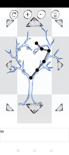 Android application DeepDrafts: Connect the dots screenshort