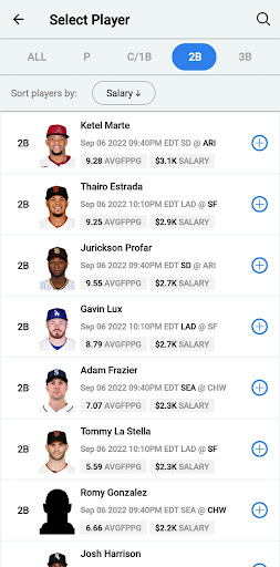 Hater Fantasy Sports Screen 2
