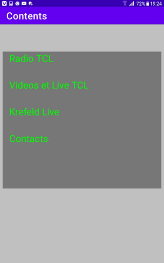 Android application Radio TCL screenshort
