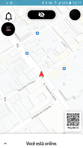 Android application SPEED MOVE - Motorista screenshort