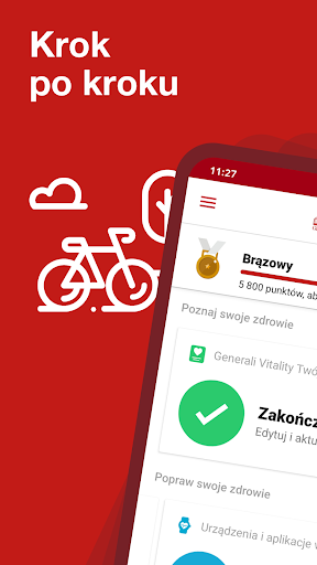 Android application Generali Vitality screenshort