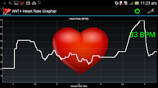 ANT+ Heart Rate Grapherのおすすめ画像5