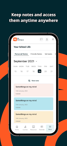 Android application DL Campus screenshort