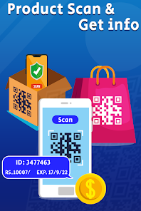 QR Scanner & Barcode Reader 1.4 APK + Mod (Free purchase) for Android