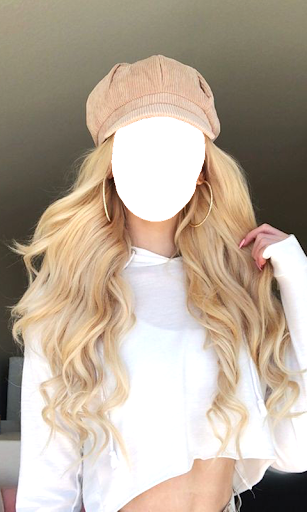 Girls Cap Photo Editor Screen 3