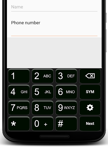 Black Keyboard Screen 3
