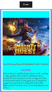 The Mighty Quest for Epic Loot Apk Download for Android & iOS 2