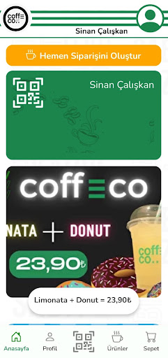 coffeco Screen 2