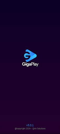 Android application GigaPlay - Mobile screenshort