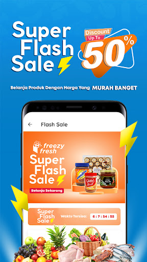 Android application Freezy Fresh screenshort