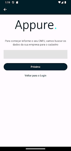 Appure Screen 2