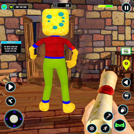 Sponge Boy Adventure Hero Game logo