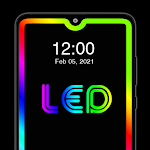 Cover Image of Télécharger Éclairage de bord : lumière de notification et fond d'écran animé  APK