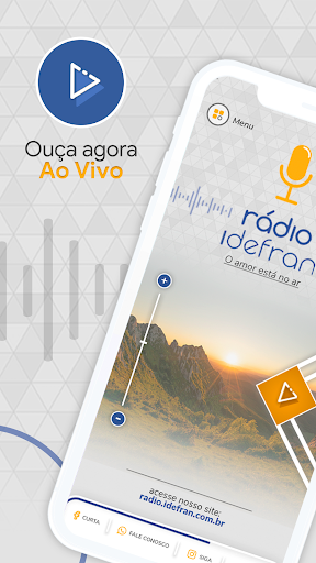 Android application Rádio Idefran screenshort