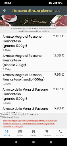 Macelleria Fabrizio Gisonni Screen 2