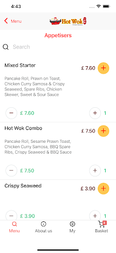 Hot Wok Liskeard Screen 3