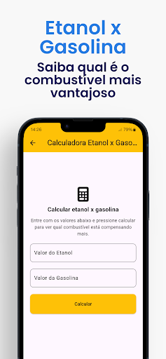 Calculadora Etanol x Gasolina Screenshot 4 - AppWisp.com