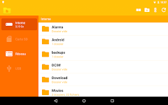 screenshot of Archos File Manager