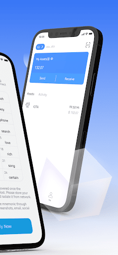 TanglePay IOTA Wallet Screen 2