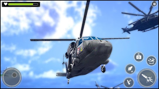طائرات الهليكوبتر مدفعي – ألعاب الحرب الحرة 4