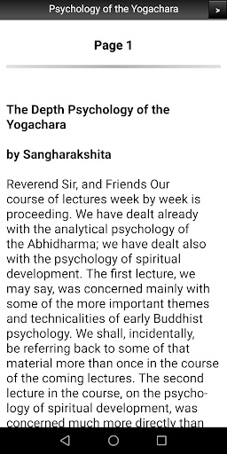 Psychology of the Yogachara Screen 2