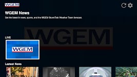 screenshot of WGEM News