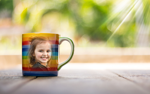 Cup Photo Frames - Coffee Cup