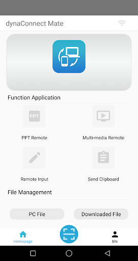 Android application dynaConnect Mate screenshort