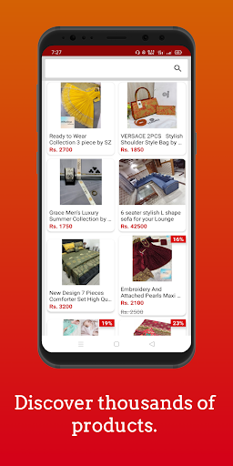 M and M online shopping store Screen 3