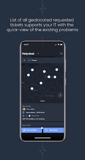 InTrack mobile Screen 3