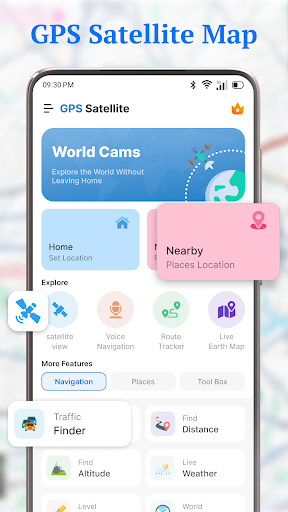 Live Earth Map GPS Navigation