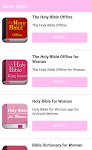 screenshot of The Holy Bible for Woman
