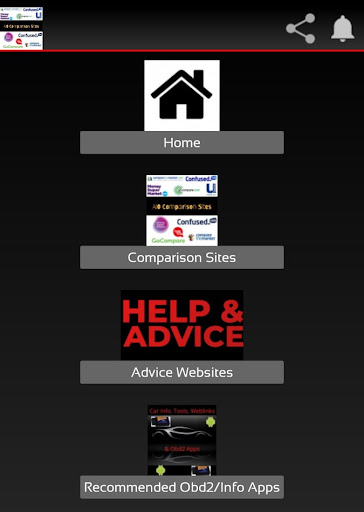 AiO Car/ Home Comparison Sites Screen 2