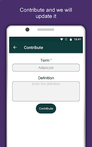 Screenshot of Biology Dictionary Offline
