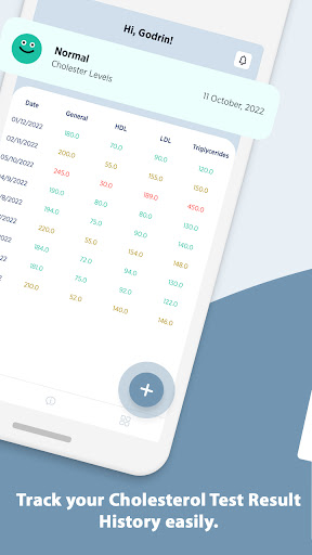 LDL: Cholesterol Tracker Screen 2
