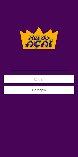 Android application Rei do Açaí screenshort