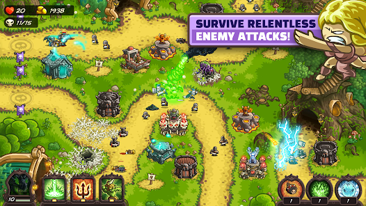 The most acclaimed of Tower Defense games, Kingdom Rush lands on